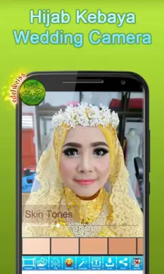 Hijab Kebaya Wedding Camera android App screenshot 0