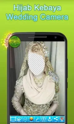 Hijab Kebaya Wedding Camera android App screenshot 2