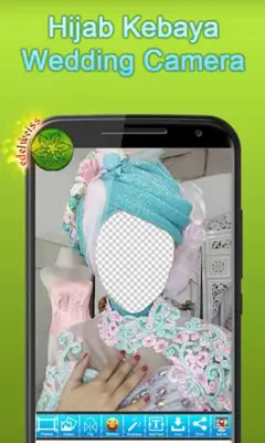 Hijab Kebaya Wedding Camera android App screenshot 4